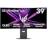 LG Ultragear 39GX900A 39” OLED Curved Gaming Monitor - WQHD 240Hz, 0.03ms, USB-C 65W, HDMI 2.1, G-SYNC, FreeSync, DCI-P3 98.5
