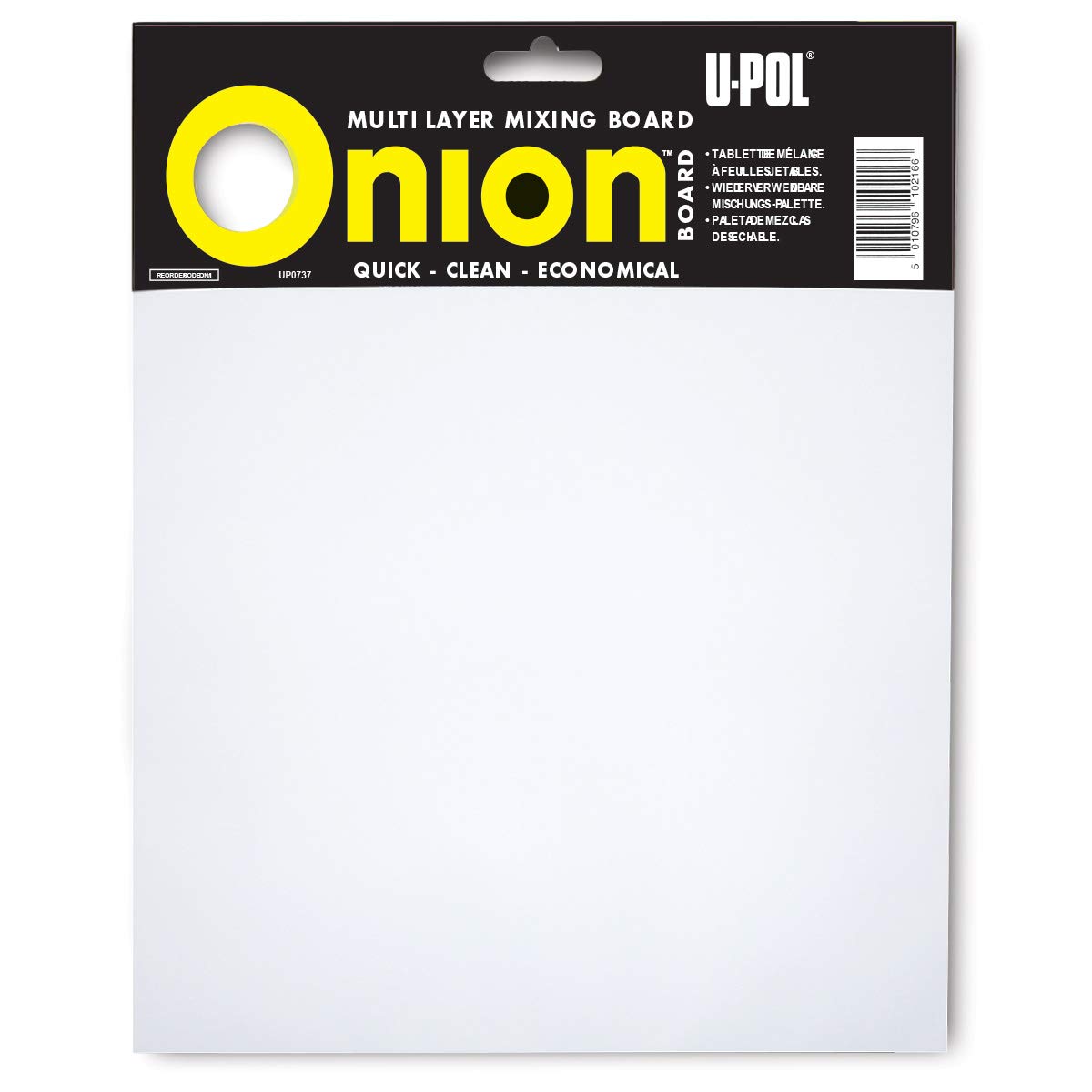 U-Pol ON/1 Onion Board Multilayered Mixing Palette