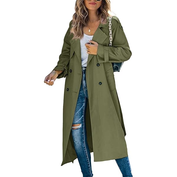 Amazon.com: Women's Mid-Length Windbreaker Hooded Zipper