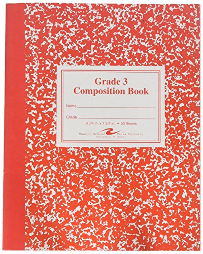 image for Roaring Spring Paper Products Composition Book, Grade 3 Ruled, 50 Shee