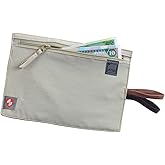 Lewis N. Clark RFID Blocking Money Belt Travel Pouch + Credit Card, ID, Passport Holder for Women & Men, Tan, One Size