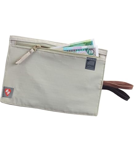 Couverture Passeport Pacsafe RFIDsafe TEC - Protection Antivol, 4 Fentes Cartes, Ultra Mince