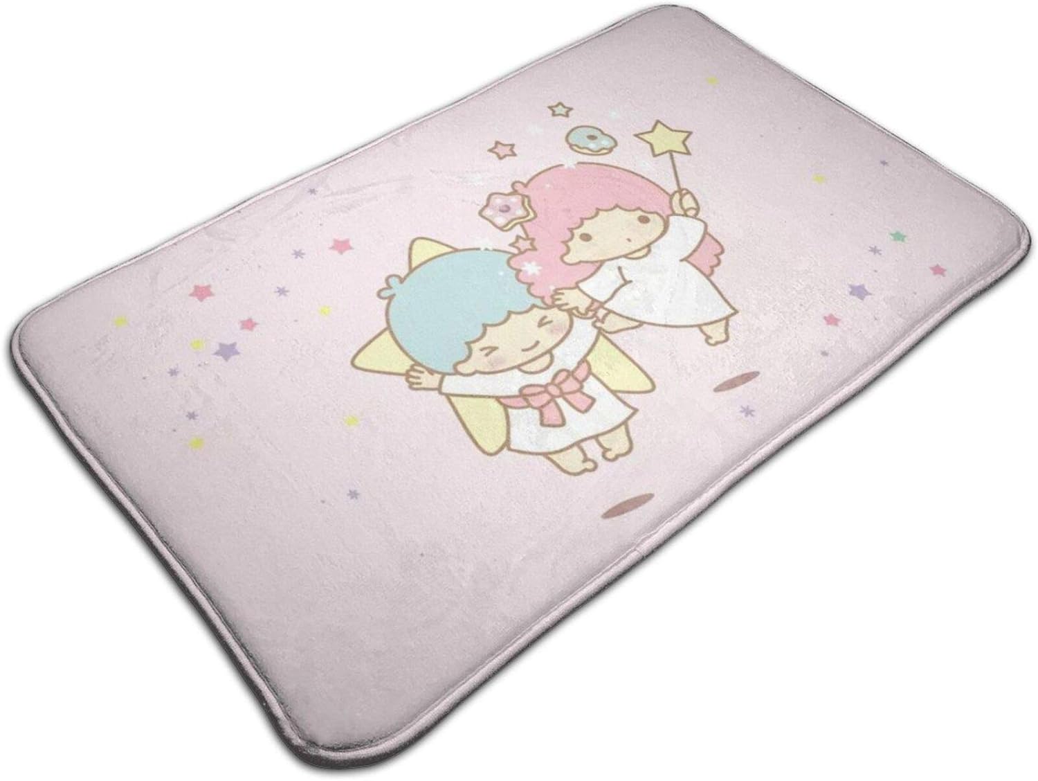 Amazon リトルツインスターズ キキララ アニメ バスマット トイレマット キッチンマット 玄関マット 抗菌 防臭 防ダニ ノンスリップ Danesi 玄関マット 通販