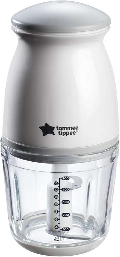 Tommee Tippee Quick-Chop 500ml Mini Electric Baby Food Blender Chopper