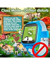 Reloj inteligente GPS impermeable, Azul