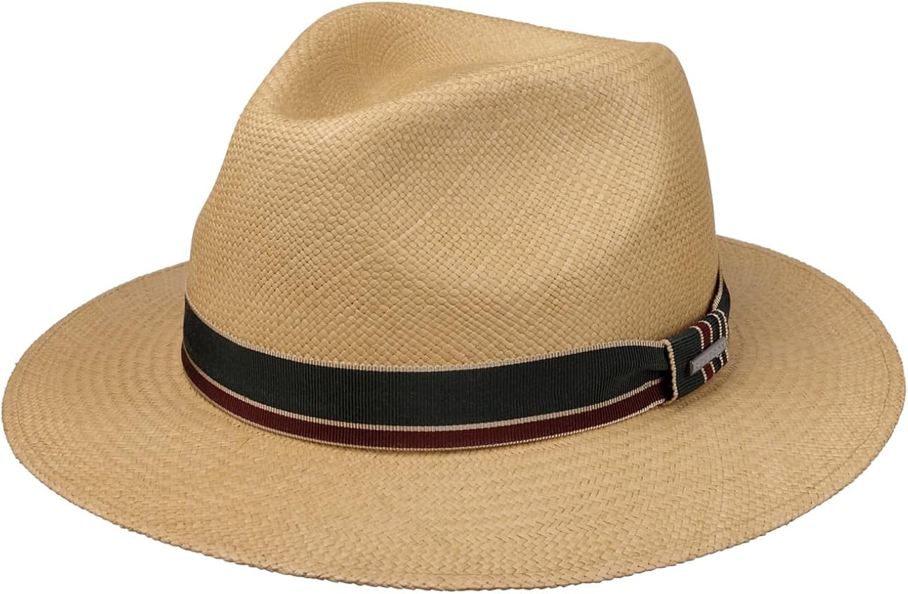 Stetson Liverton Traveller Panama Hat Men Nature L (7 1/47 3/8) at