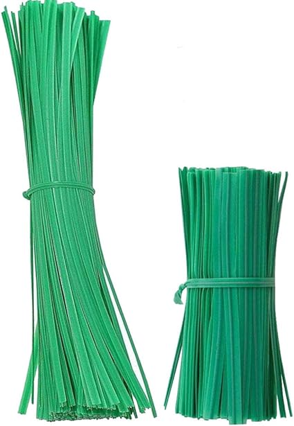 200 Stuck Verstellbare Pflanze Krawatten Garten Twist Krawatte Multifunktionale Zur Befestigung Von Blumenzweigen Baumstrauch Zur Unterstutzung Von Pflanzen 30 Cm Und 10 Cm Grun Amazon De Garten