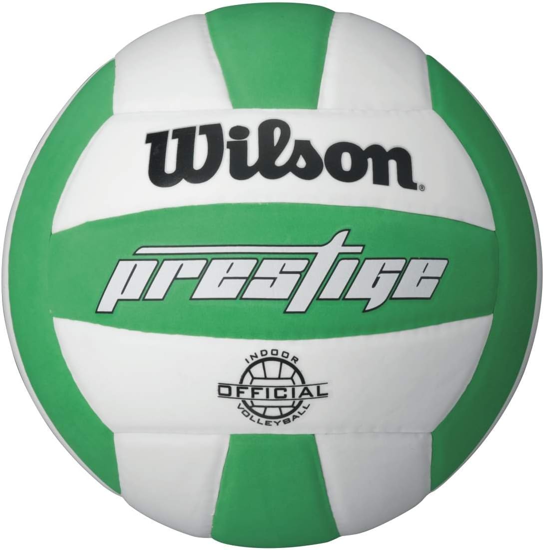 Wilson Prestige Volleyball, White/Green Amazon.co.uk Sports & Outdoors