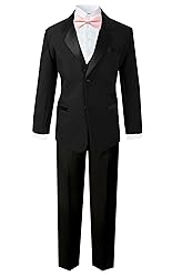 Spring Notion Boys' Classic Fit Tuxedo Set, No Tail