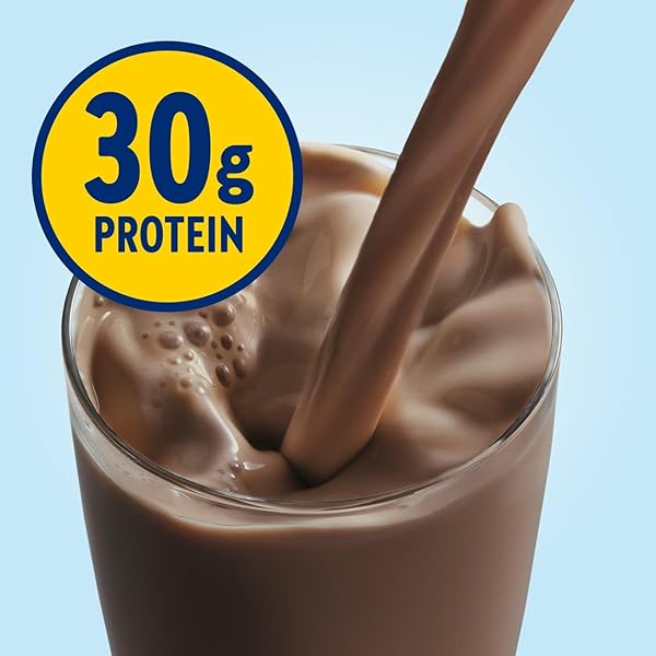 GLUCERNA PROTEIN SMART SHAKE, DIABETIC DRINK TO SUPPORT BLOOD SUGAR MANAGEMENT, 30G PROTEIN, 150 CALORIES, CHOCOLATE, 11-FL-OZ BOTTLE, 4 COUNT