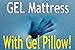 DynastyMattress Queen Mattress CoolBreeze 12 Inch Essential Gel Infused Memory Foam Bed Medium Firm Queen Size 60x80 (USA Made)