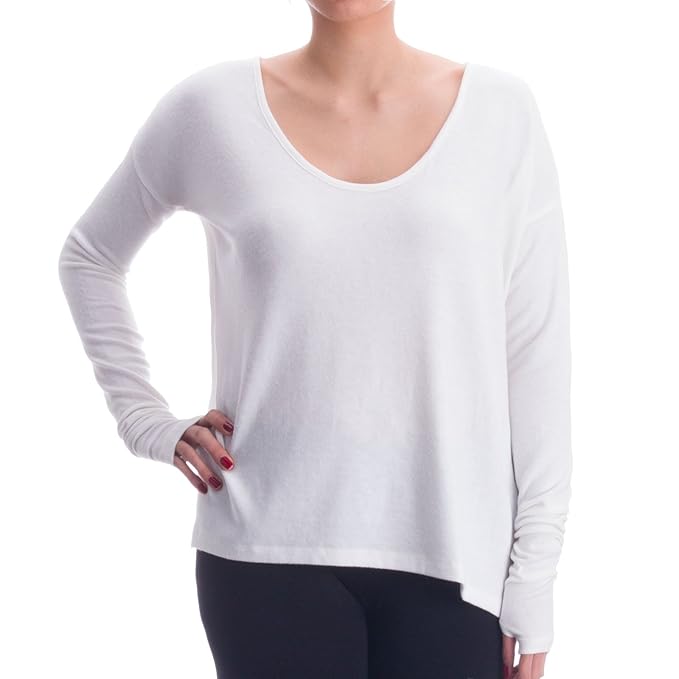 PLW Camiseta Manga Larga para Mujer Yoga Pilates Homewear ...