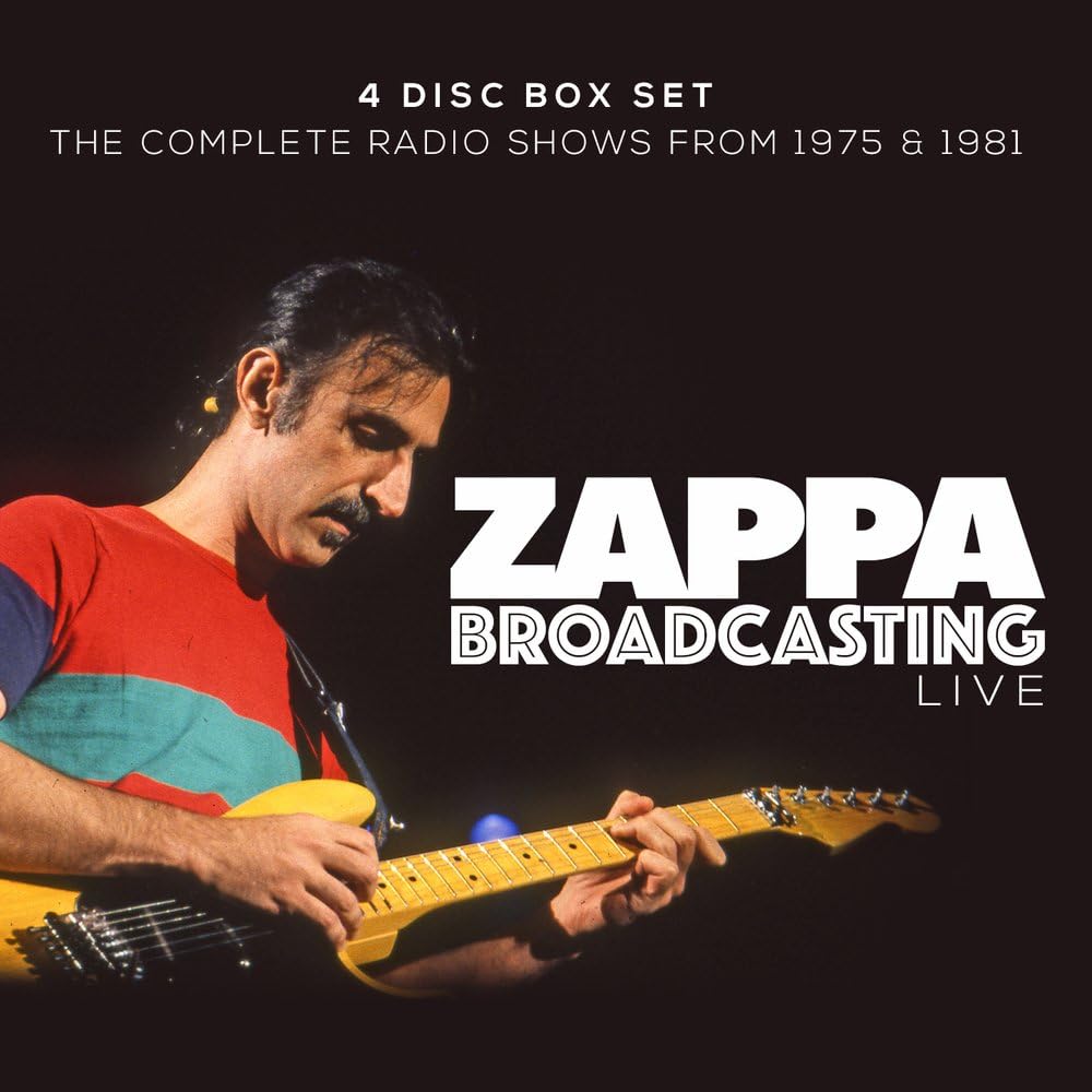 Frank Zappa Broadcasting Live (4 Disc Box Set) Amazon.co.uk Music