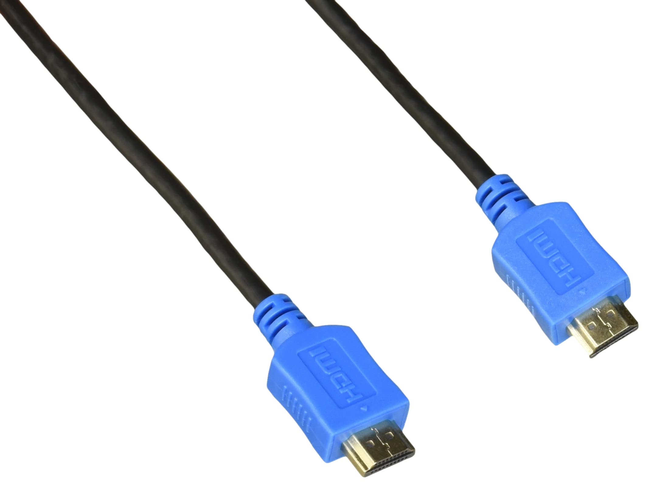 Eaton Tripp Lite HDMI Cable P568‑010‑BL – 10ft High‑Speed 4K UHD HDMI M/M with 18Gbps Transfer, Reliable Shielded Design & Gold‑Plated Connectors, Blue (B01JNLEGT2)