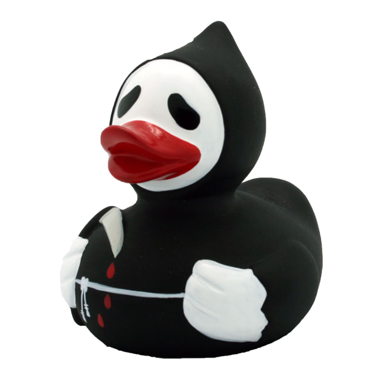 Lilalu 8 x 8 cm/50 g Collector and Baby Grim Reaper Rubber Duck Bath Toy
