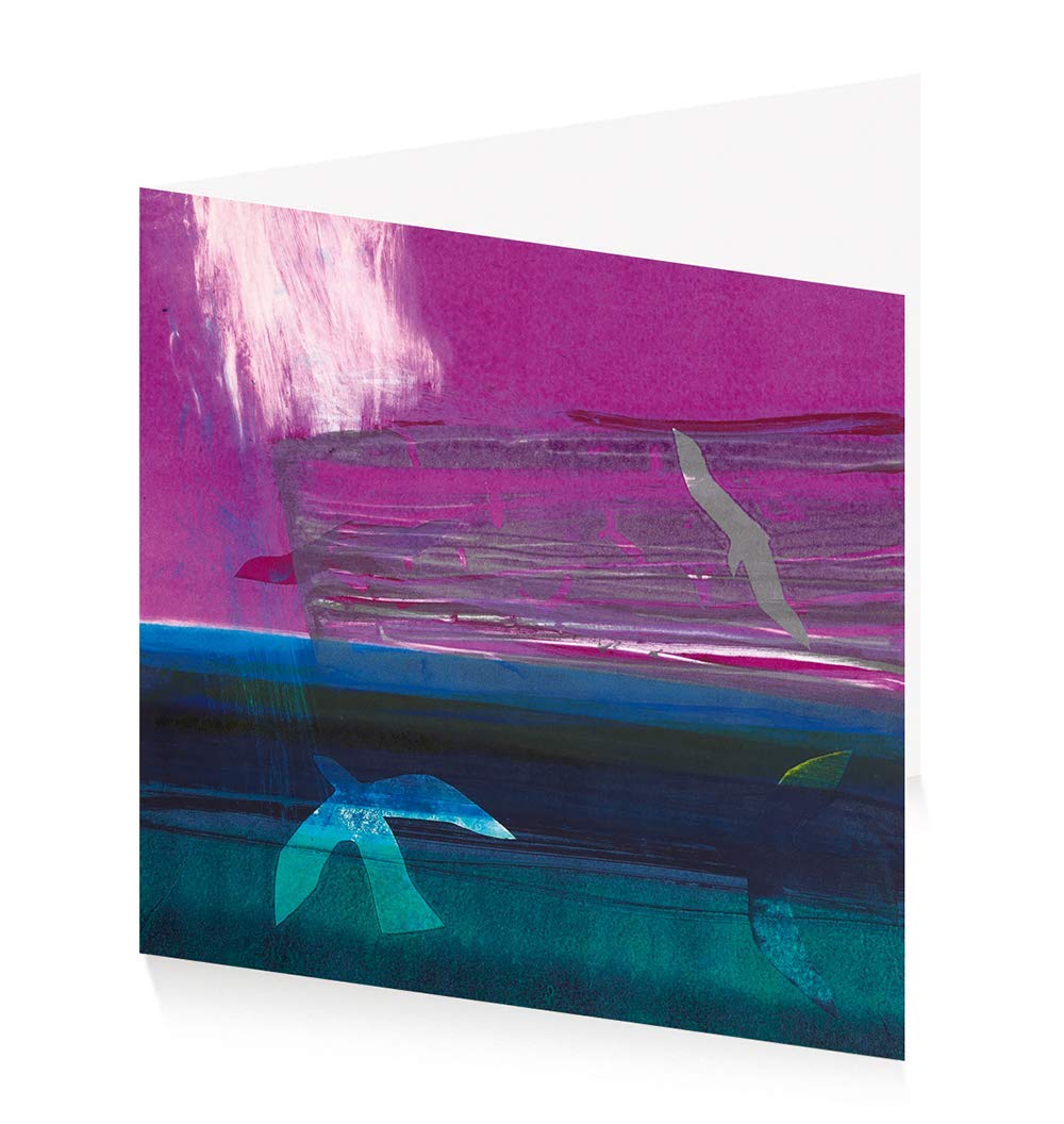 Royal Academy Barbara Rae Prince Leopold Island Art Greeting Card (15 x 15 cm)