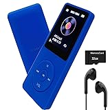 MP3 Player 32GB with Speaker Earphone Portable Mini