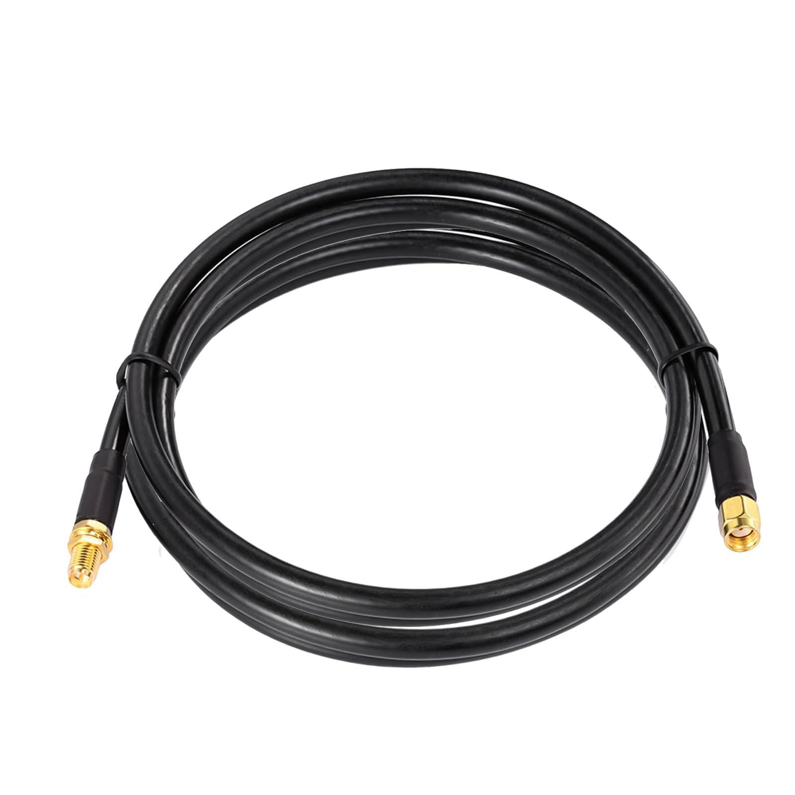 Bingfu Wifi Antenna Extension Cable RP-SMA Male to RP-SMA Female Bulkhead Mount ALSR240 Low Loss Cable 3m for Wireless Mini PCI Express PCIE Network Card WiFi Adapter WiFi Router Gateway