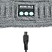 PRETTYGARDEN Unisex Wireless Slouchy Headphone Beanie Hat, Music Winter Warm Knit Hat Cap w Built in Mic and Wireless Headset