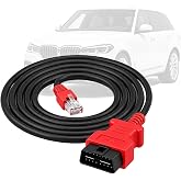 ENET OBD2 Cable for BMW F/G/i Series Ethernet Adapter Pure Copper 2M/6.6ft | Compatible with Bimmercode,E-SYS, ISTA+, Bootmod3, Bimmerlink,ProTool,Bimmer-Tool