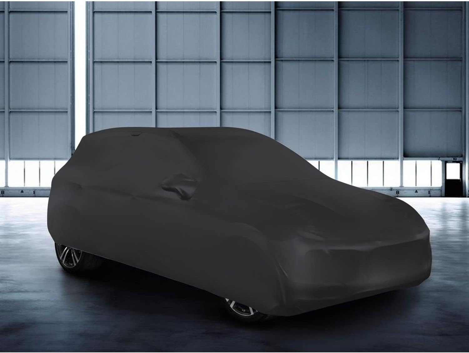 Covers Black Car Show WinPower Indoor Sports Car Cover Velvet Stretch