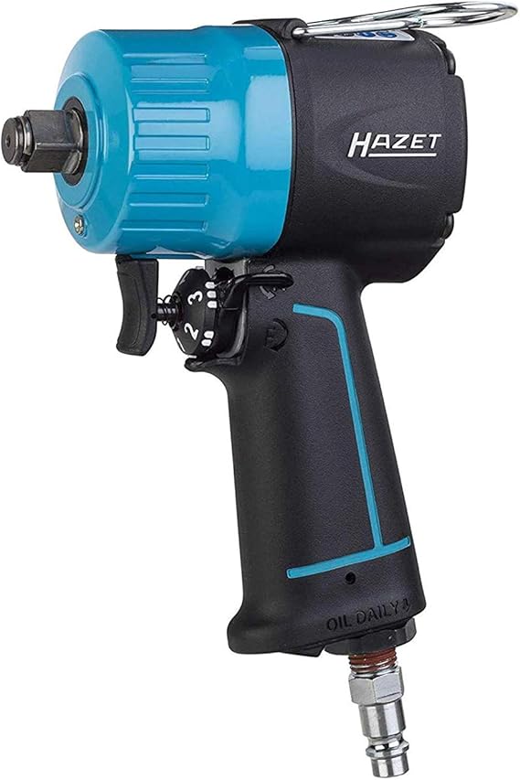 Hazet Compressed Air Impact Wrench Max Torque 1400 Nm, Square 12.5 mm