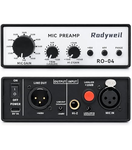 Amazon.com: FMR Audio RNP8380 Really Nice Preamp Microphone Preamp