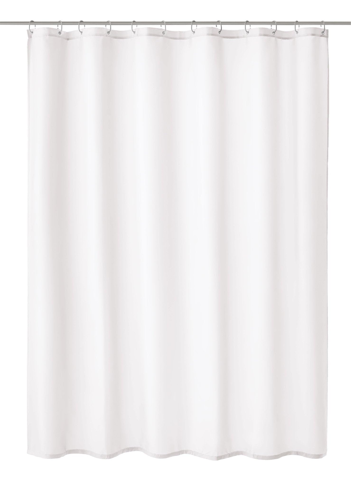 Kleine Wolke "Kito Shower Curtain, Snow White, 120 x 200 cm