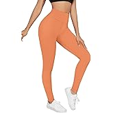 Hybrid & Company Women's High Waisted Yoga Active Tight Running Biker Gym Shorts & Full Length Leggings