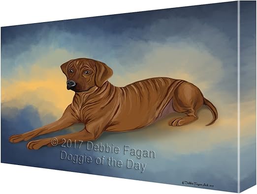 rhodesian ridgeback art
