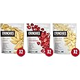 Crunchies Freeze-Dried Fruits, 100% All Natural Crispy Fruit, Non GMO and Kosher, Resealable Freeze Dried Fruit Snack Packs, Pack of 6 (Tropical Variety Pack)