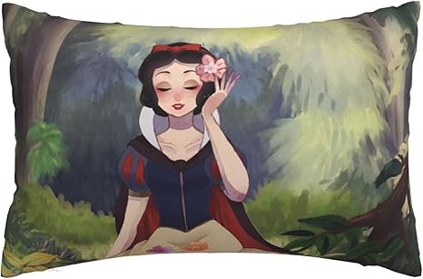 Amazon Co Jp Maxpowerful 白雪姫 七人の小人 お姫様 枕カバー まくらカバー 抱き枕カバ だき枕カバー クッションカバー かわいい アニメ キャラクター おしゃれ かわいい 洗える ファスナー式 インテリア ホーム キッチン