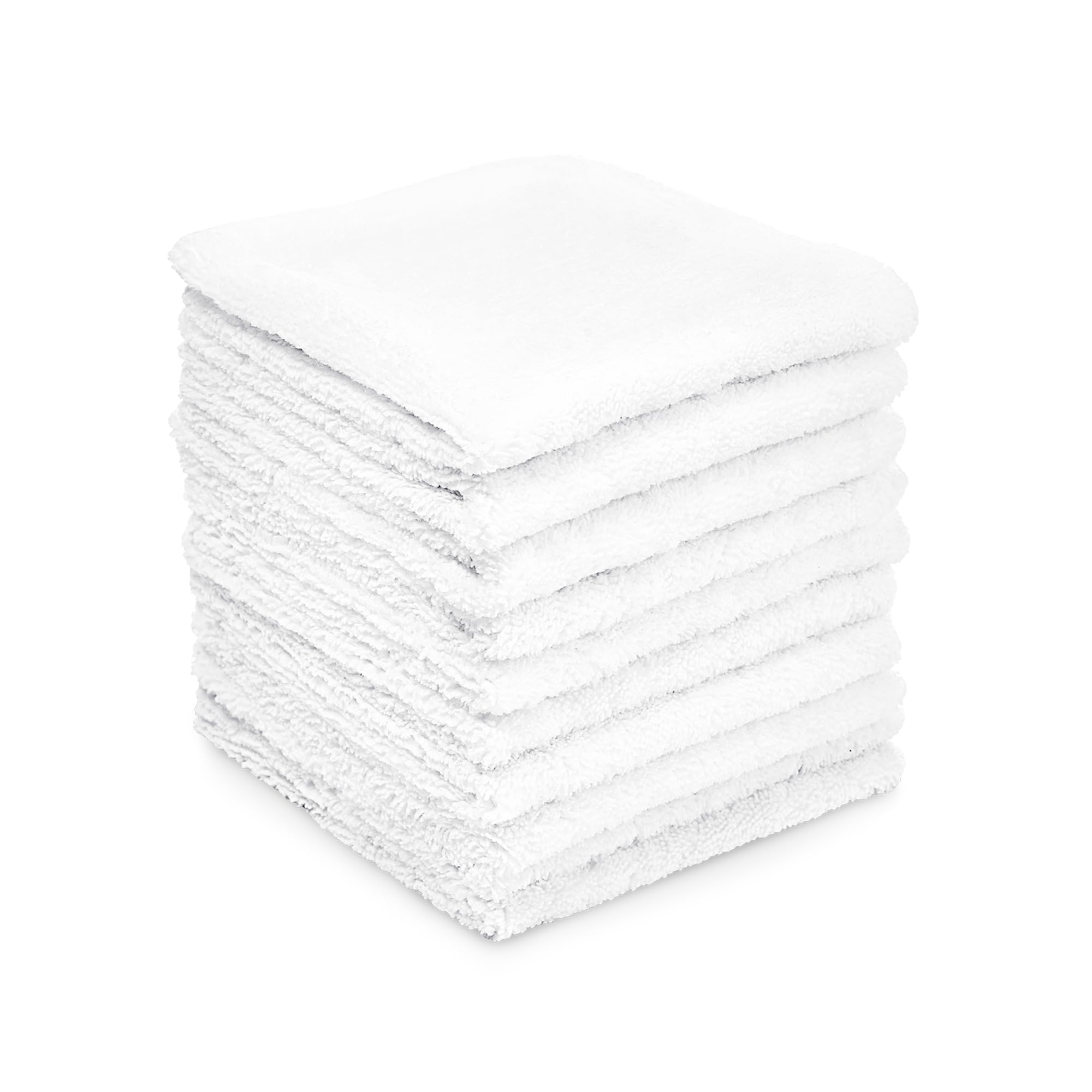 DUPRAY Cleaning Cloths for Neat Steam Cleaner (Accessory Part) – High-Performance Cotton & Microfibre Cloths for Everyday Steam Cleaning (Pack of 10)