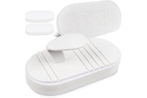 TidyMister Hot Tub & Spa Scrub Pad – Flexible Handheld Non-Scratch Scouring Pads for Pool Tile & Surface Cleaning, Replaceable Design, 2 Pack