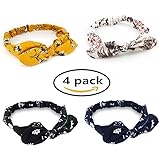 Cute Headbands with Bow For Women - Fashion Soft Hair Head Bands With Ears For Girls Adult Workout Travel Makeup