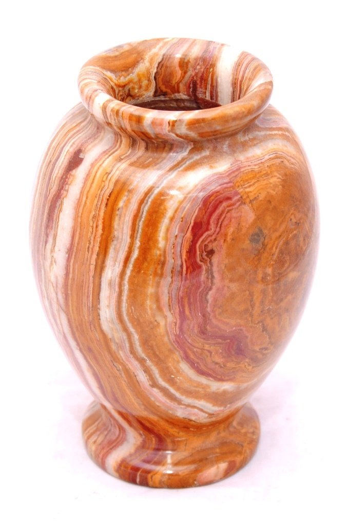 Buy Marble Kraft Multi Colored Onyx Marble Flower Vase Mk023