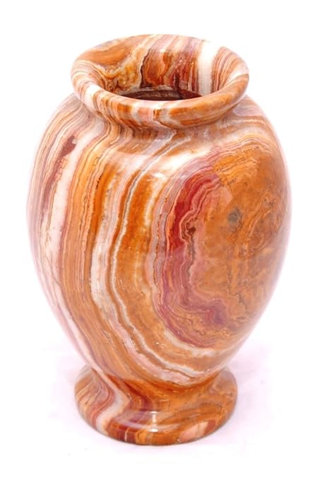 Buy Marble Kraft Multi Colored Onyx Marble Flower Vase Mk023