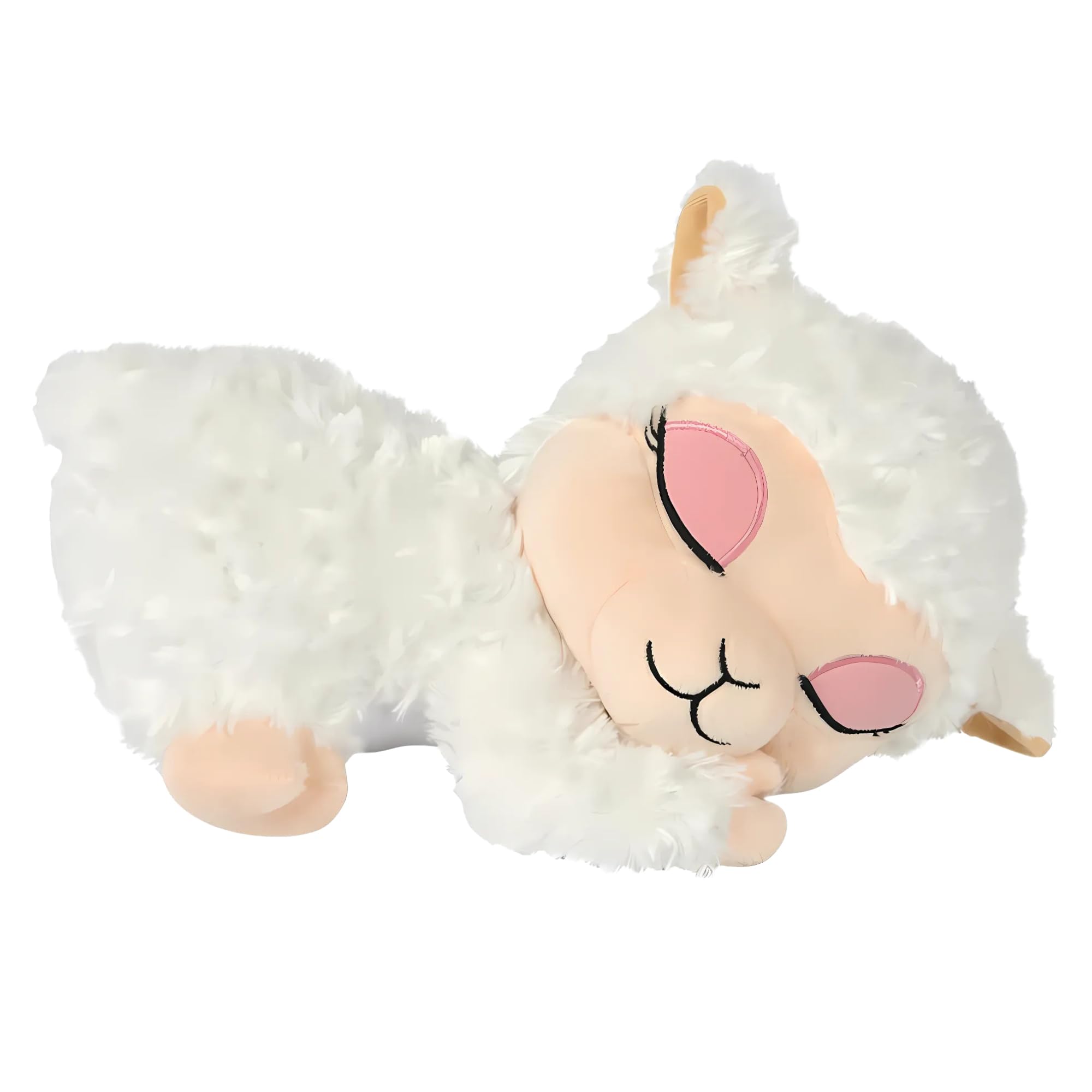 Photo 1 of ***USED9***Forest & Twelfth 14.5” Dozy Stuffed Animal – Adorable Sleeping Barnyard Large Stuffed Animals for Babies, Infants, and Toddlers, Adorable Big Plushies Ideal as Home Decor, Cuddle Pillow (Lamb)3PCS