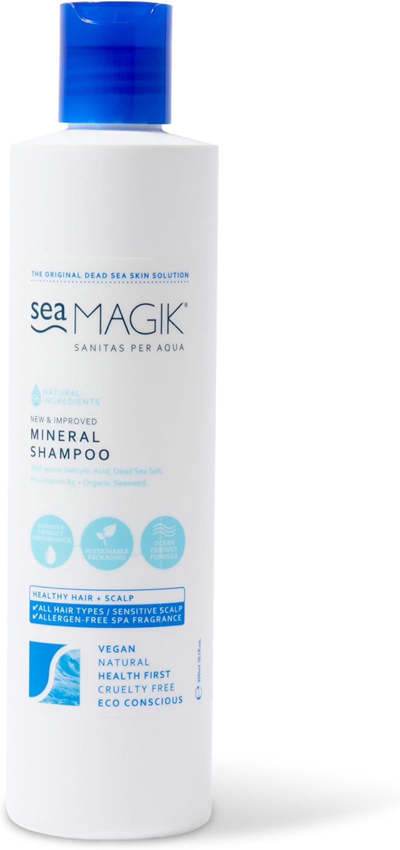 Sea Magik Salicylic Acid Shampoo for Psoriasis & Itchy Scalp 300ml