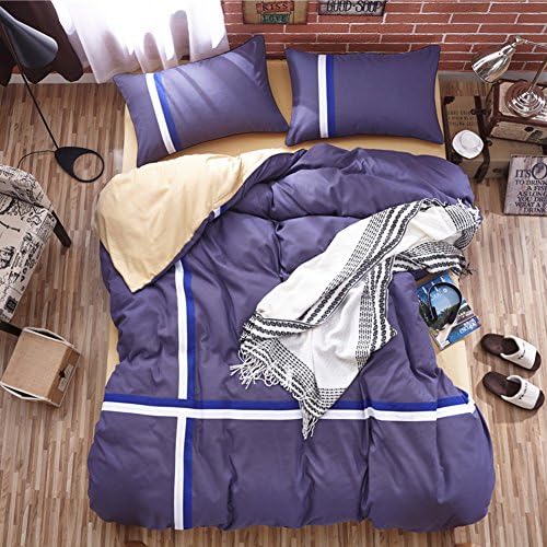 SimpFashion Modern 4-Pieces Queen King Bedding Sheet Sets-Duvet Covers ,Bed Sheets,Pillowcases