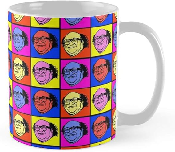 Danny devito with a funny expression on