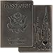 Shvigel Passport Cover - Leather Holder - Love America Collection (Statue of Liberty Brown Vintage)