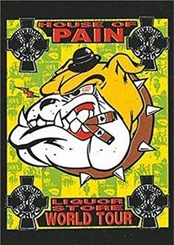 House Of Pain Poster Liquor Store Tour Official Black Textile Flag 75Cm X 110Cm