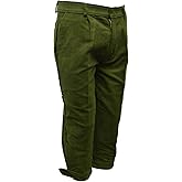 Walker and Hawkes - Mens Moleskin Shooting Plus Twos Breeks Trousers - Olive