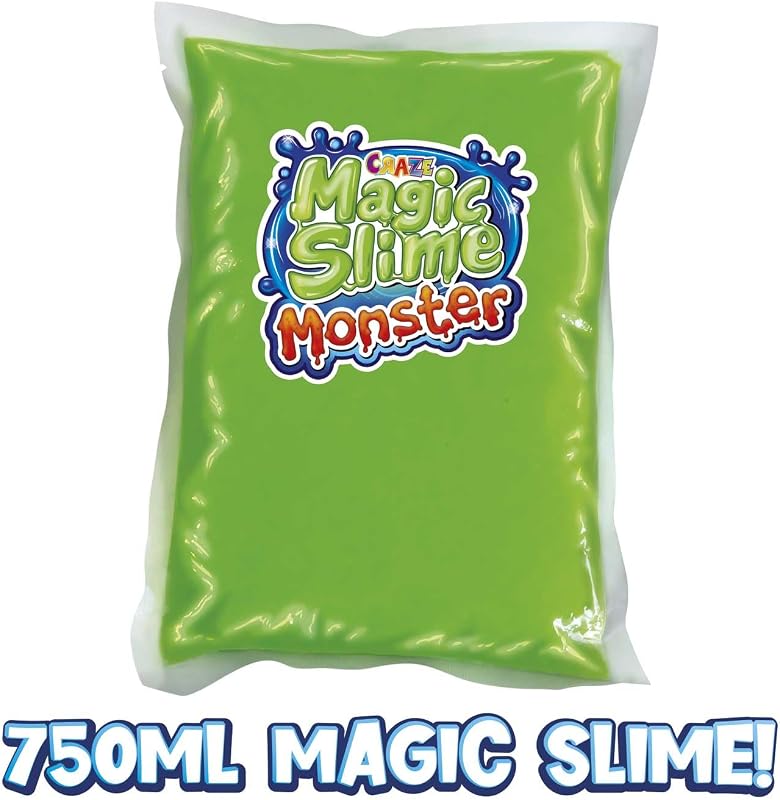 Craze magic slime monster card game para crianças a partir de 3 anos, 2 jogadores ou mais, jogos rápidos de 15 minutos, instruções em espanhol e português