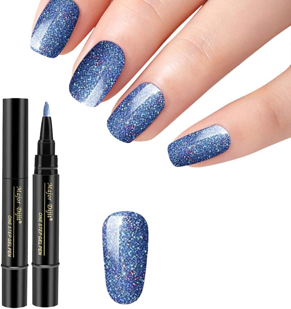 Moretime Durable étanche Stylo à Ongles 1 Pc 3 En 1 Etape