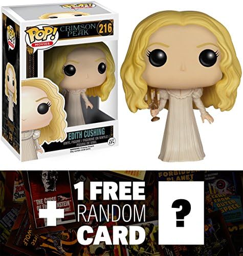 Edith Cushing: Funko POP! Horror Movies x Crimson Peak Vinyl Figure + 1 FREE Classic Horror &amp; Sci-fi Movies Trading Card Bundle [61531]