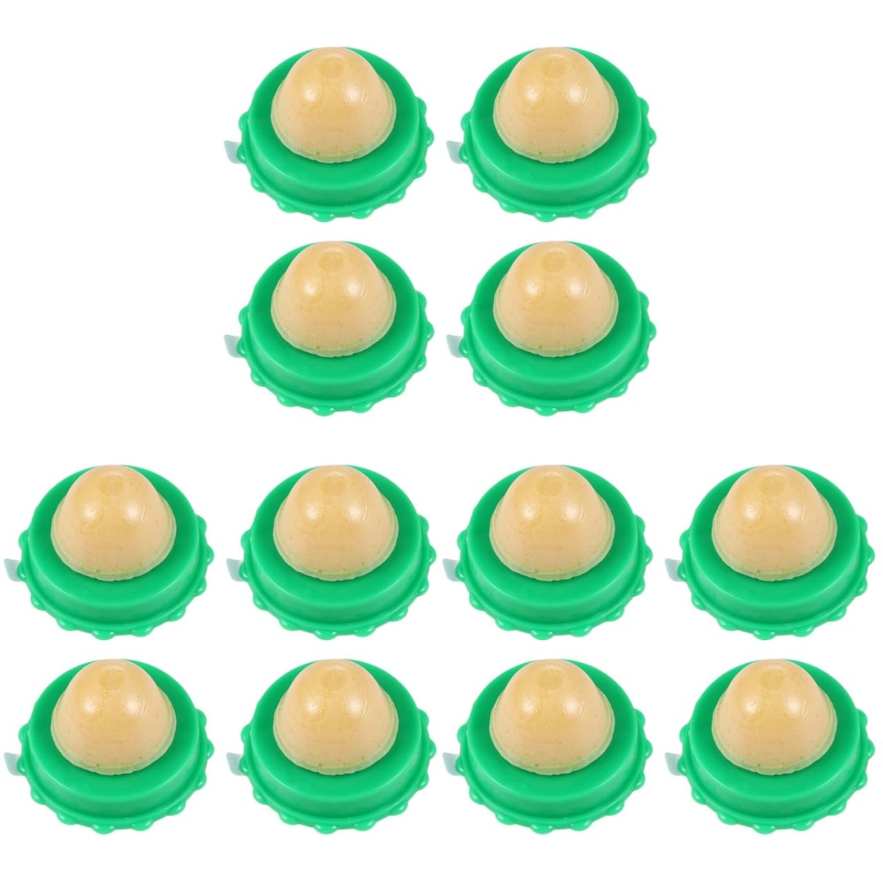 POPETPOP Catnip Balls Toy for Cats: 12Pcs Cat Snacks Candy Wall Catnip Roller for Pet Cat Licking for Cleaning Teeth Natural Rotating Cat Toy