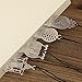 JoyTong Metal Bookmarks Ruler Set for Kids Women Girls Drawing - Book Marker Stencils Drafting Supplies