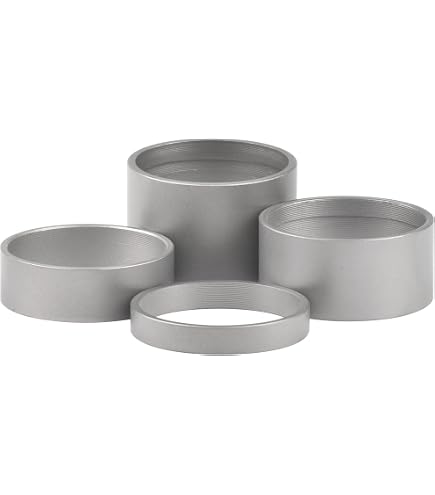 Set de 10 Entretoises Transparentes en Polycarbonate 1-1/8